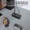T500 DAC Bluetooth 5.4 Audio Receiver Digital To Analog Converter 3.5mm AUX RCA Coaxial USB U-Disk Karaoke Stereo Wireless Adapter