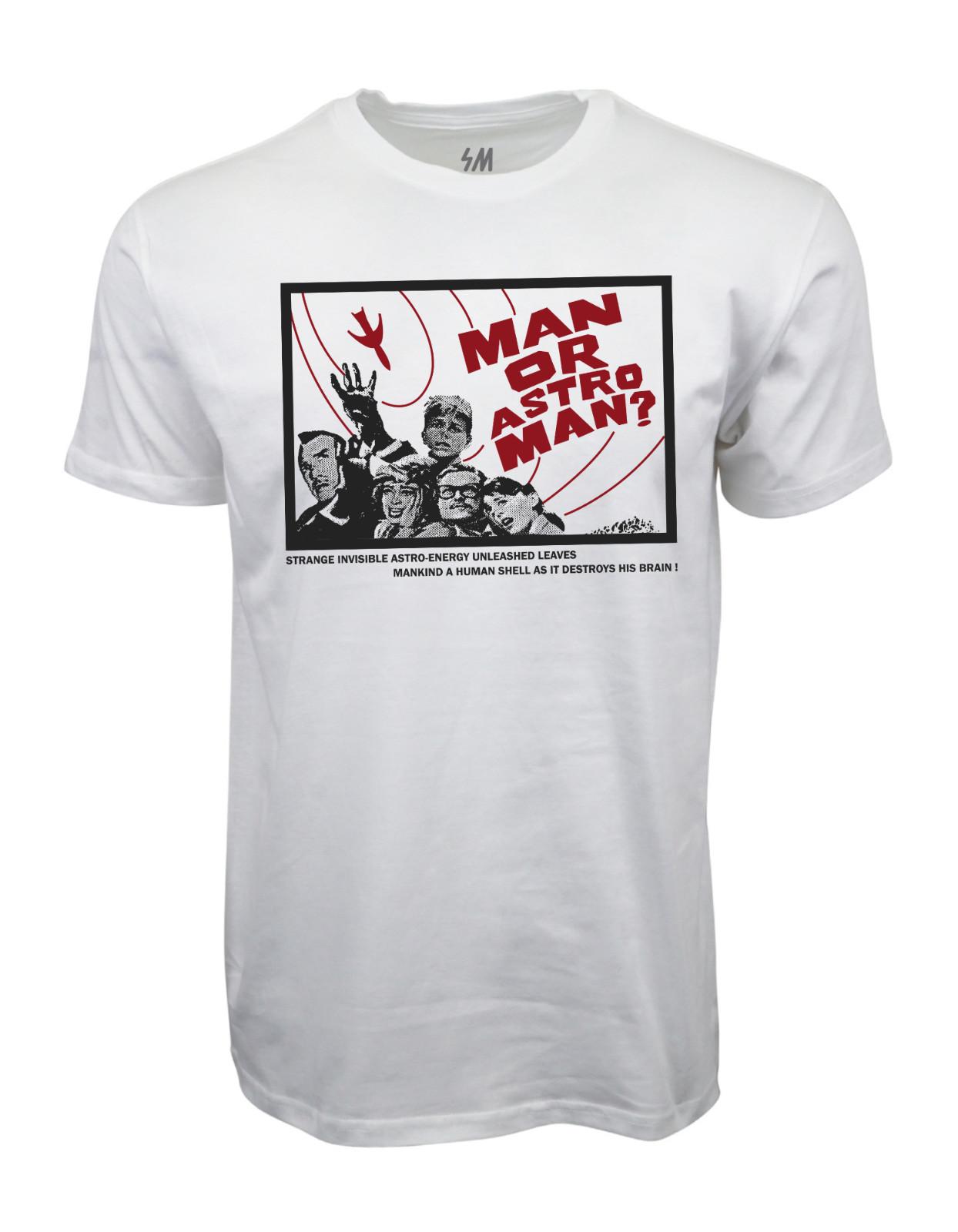 1992 MAN OR ASTRO ? GRAPHIC WHITE T-SHIRT XL