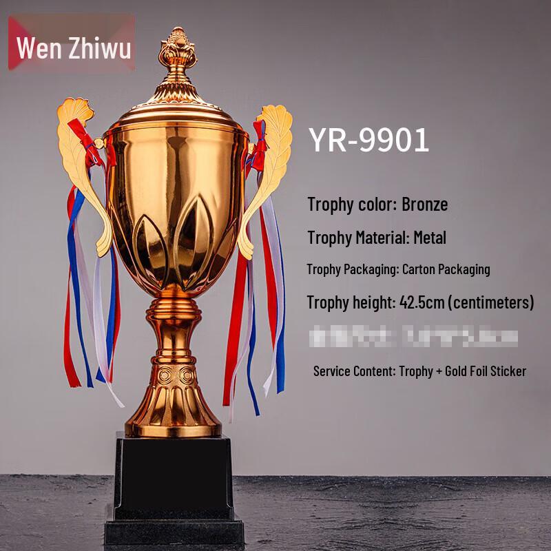 Customizable Gold, Silver & Bronze Trophies