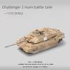 1:72 Creative Military Series The United Kingdom Challenger Main Battle Tank Model Building Blocks Assembled Toys For Boys Gifts