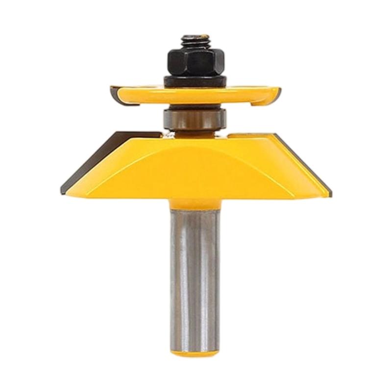 1/2inch Shank Raised Panel Router Bit Door Wood Cutting Tool Woodworking Router Bit Door Panel Engraving Carving Tool