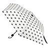 Friends Hill Folding Nekomanjuu All-Weather Umbrella, (Cat Manjuu) Design, Ivory, KW-362-805