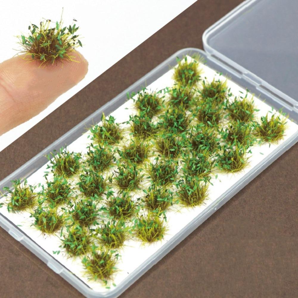 Simulation Grass Clusters Model Artificial Grass Small Grass Model  Garden Scene