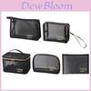Durable Mesh Cosmetic Bag For Travel Toiletry Storage