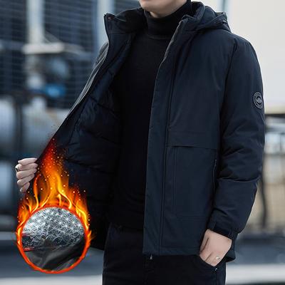 Giacca Versatile Uomo in Cotone Ispessito Pile Giacca Casual per Primavera e Autunno Sport Outdoor Top Moda Cappotto Uomo