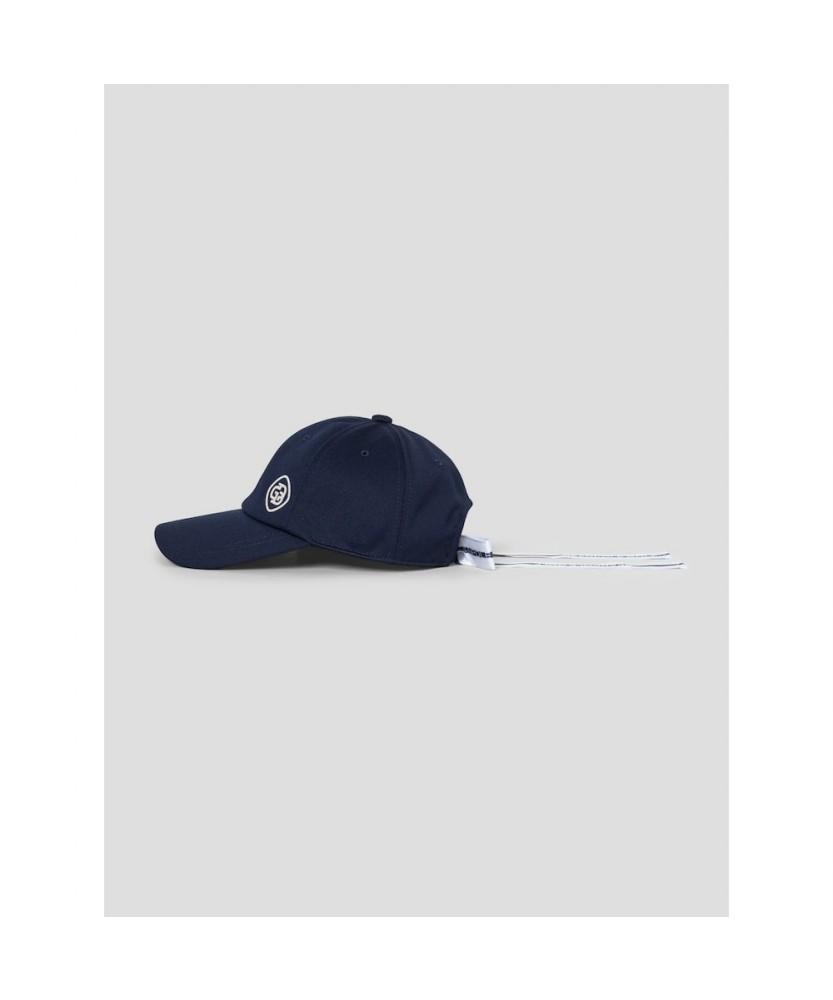 Binpolaegseseoli Women'S Ribbon Point Ball Cap Navy