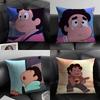 Cartoon Character S-Steven Universe Pillow Case Pattern Printed Pillowcase For Living Room Sofa Cushion Cover & Bedroom Decor
