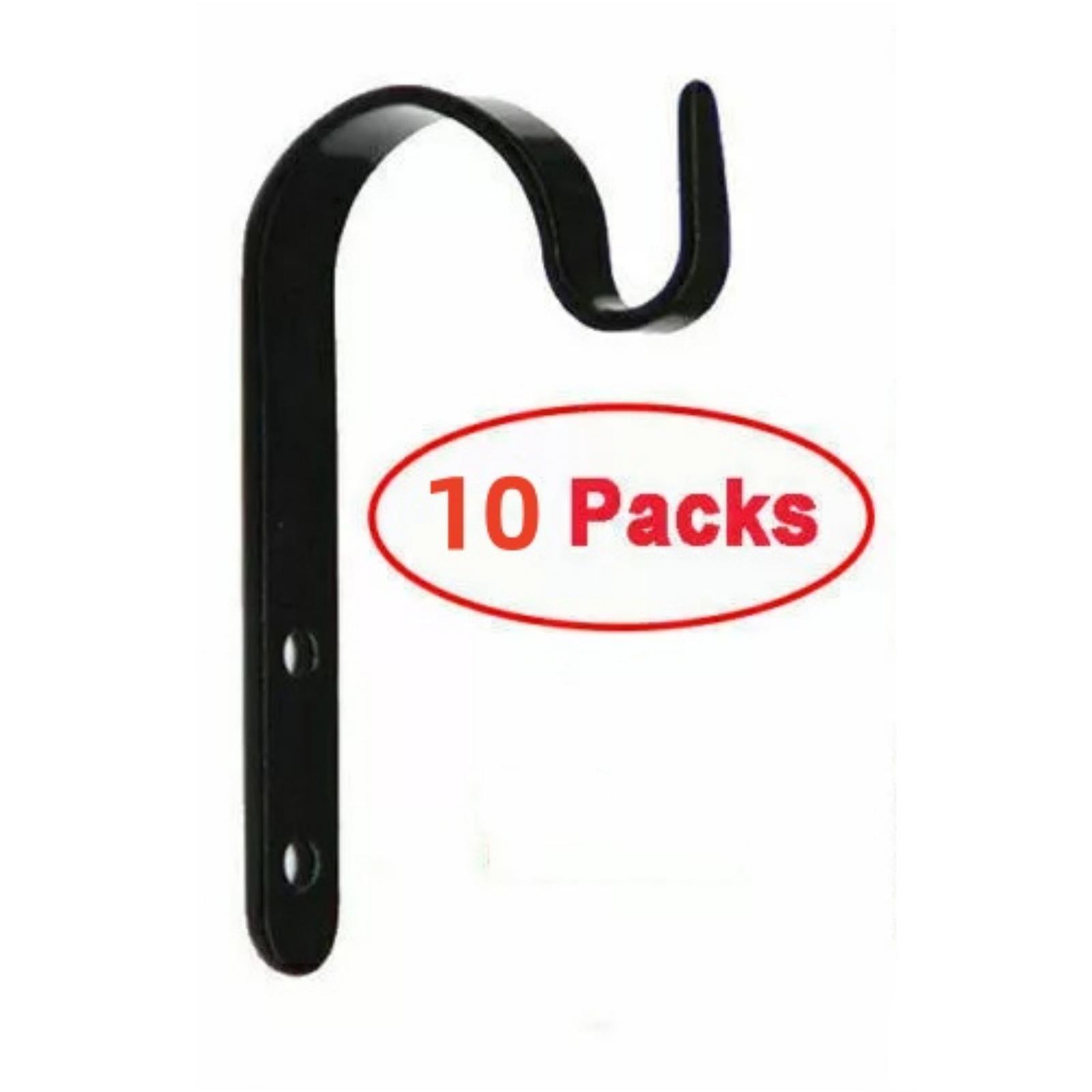 

10Pcs Metal Practical Multipurpose Hook,Wall-mounted Heavy Duty Bracket for Hanging Plants,lanterns,bird Feeders,wind Chimes United States