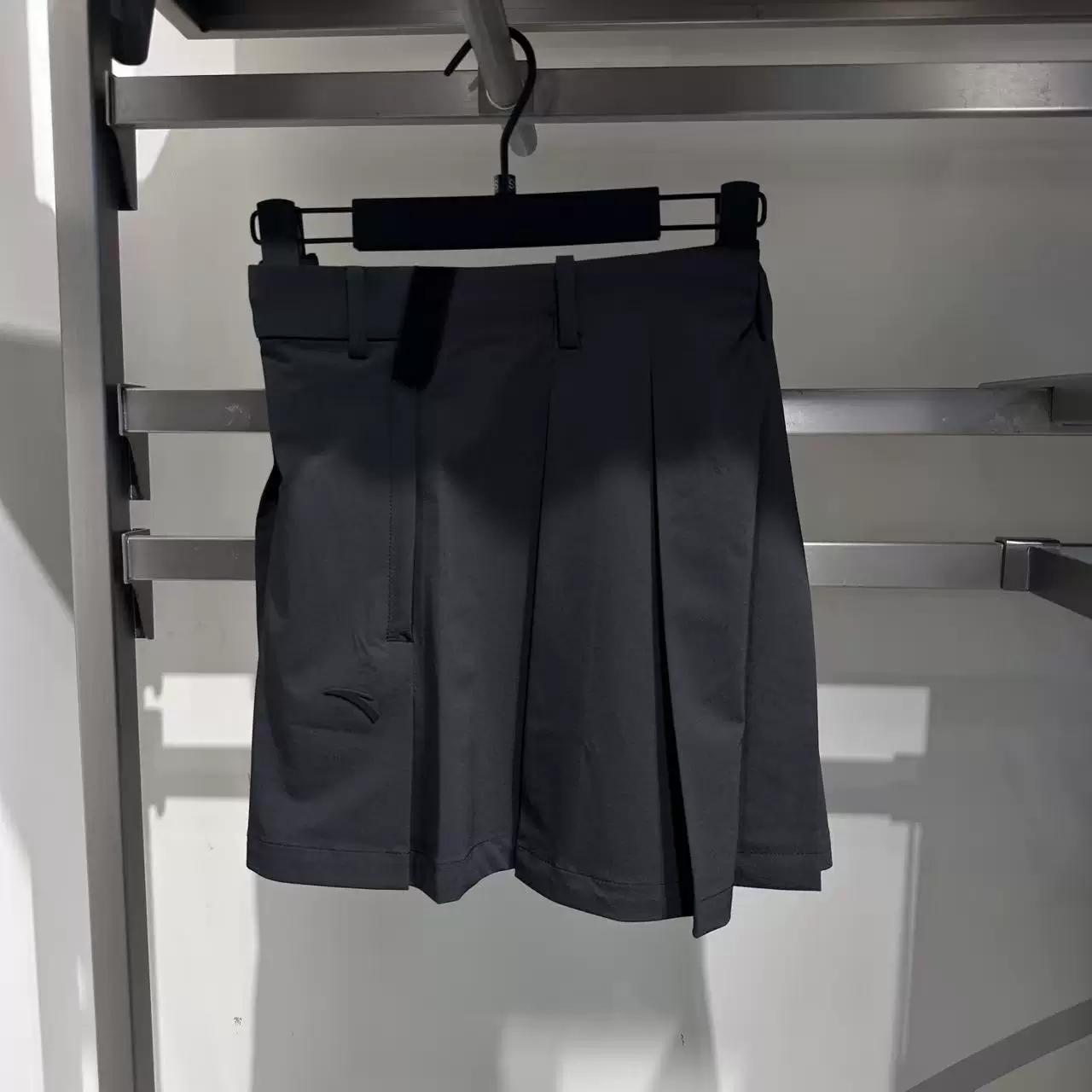 Anta Loose Breathable Casual Shorts 2026 Summer New Style Women s Work Clothing Woven Shorts S чёрный