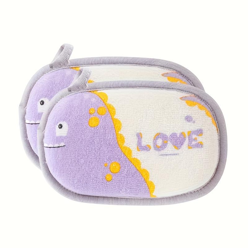 Bath Sponge, Cartoon Animal Style Sponge for Bathing, Bath Sponge Ultra Soft & Absorbent Natural and Safe Great for Sensitive Light Beige, for &