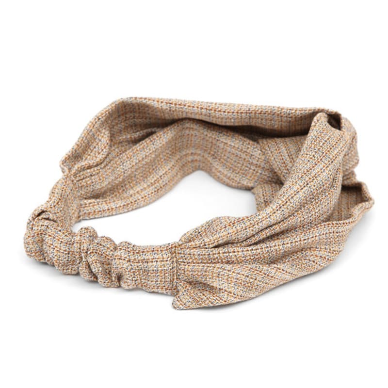 UNDERCONTROL STUDIO CROSS HAIR BAND / OVER WIDE / EC / br