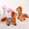 Pony Animal Plush Toy Keyring Featuring Short Plush Material For Gift Giving