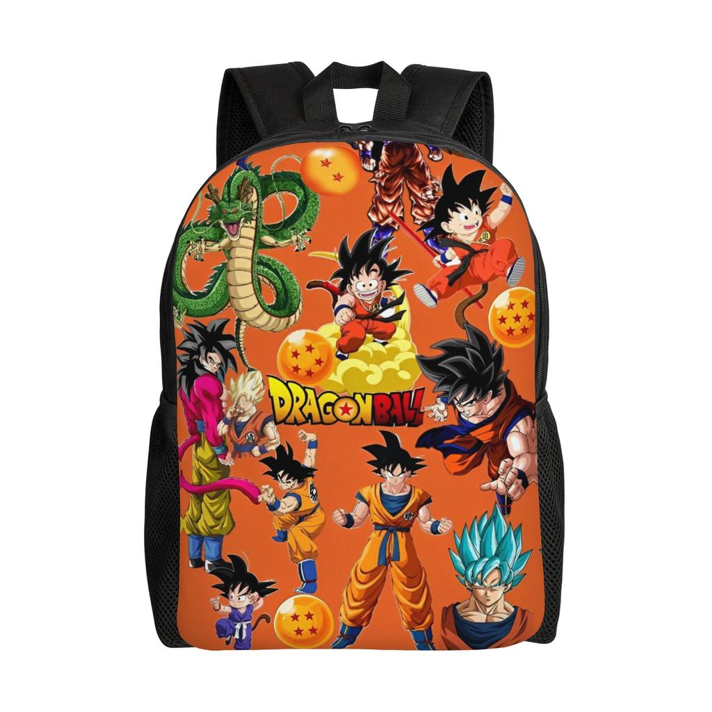 Songoku Dragon Ball Z  Backpack for Men Women Teenage Student Business Daypack  College Shoulder Bag Durable