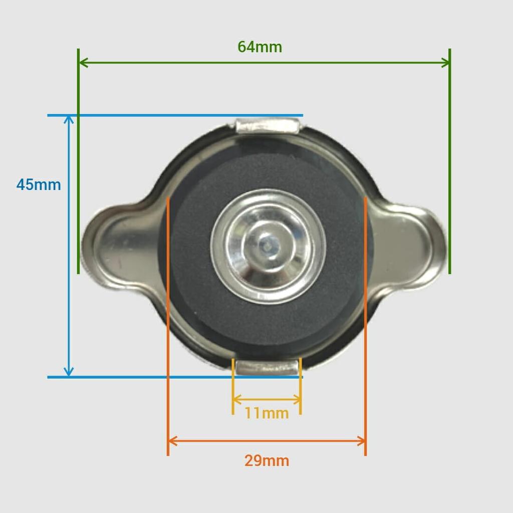 SUPER Radiator Cap S311 108kpa 1.1kgf/cm Vehicle Inspection Engine Repair