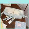 Canvas Cloud Ribbon Butterfly Pencil Case With Large Capacity For Students And School Supplies