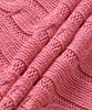 POLO RALPH LAUREN [W] Cable Knit Cotton Short Sleeve Sweater - Red