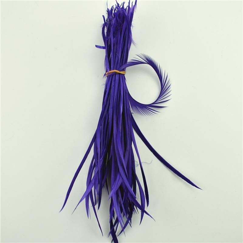 Färgade Naturliga Gåsfjädrar För Hårhantverk Fjädrar För Smyckestillverkning Flugbindningsmaterial Dekoration Karneval Drömfångare