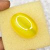Yellow Sri Lankan Natural Cat'S Eye 88 ct Cabochon Cut Loose Gemstone for Jewelry Making and Crafts