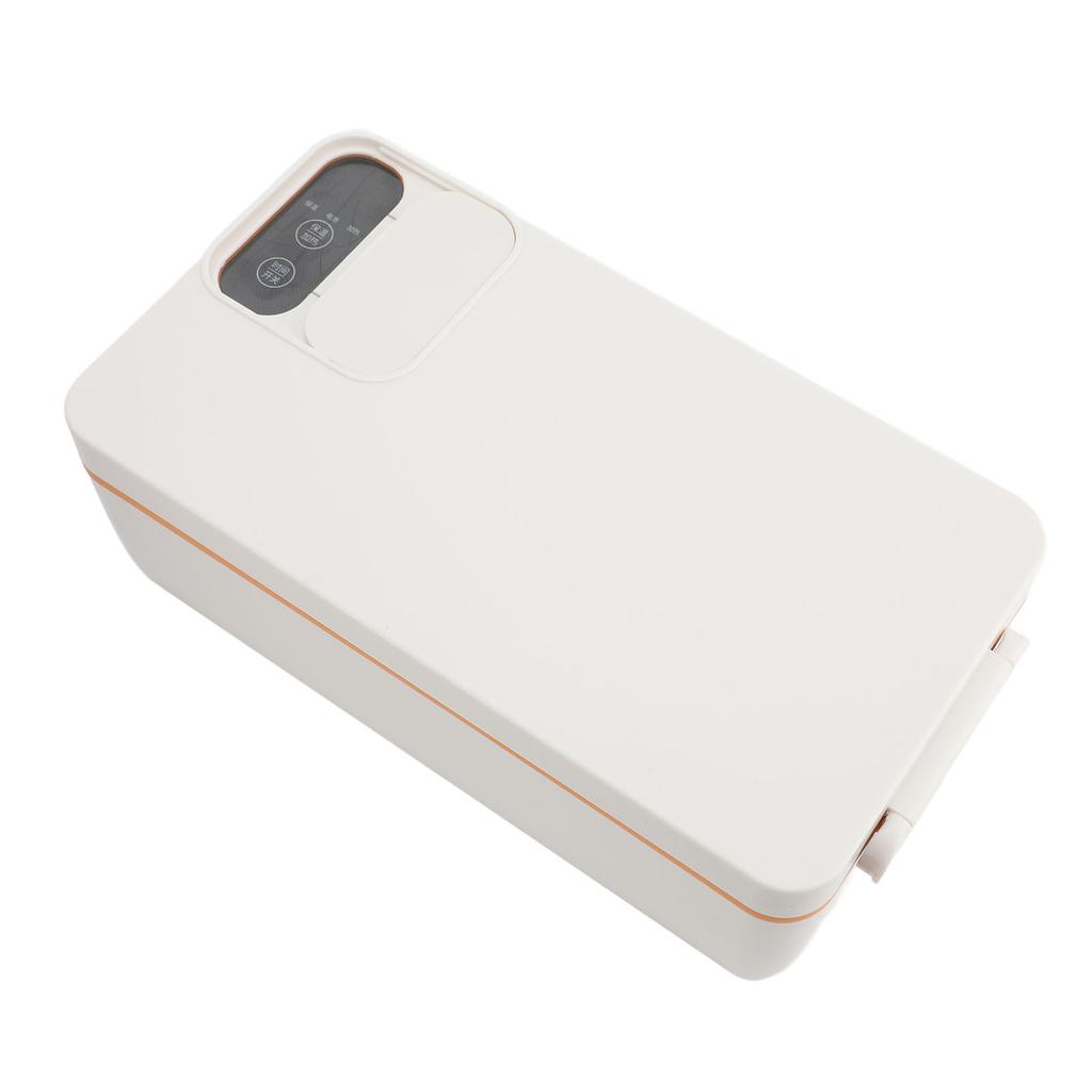 Food Warmer Lunch Box 316 Stainless Steel 1L Large Capacity Portable Food Warmer for Office White