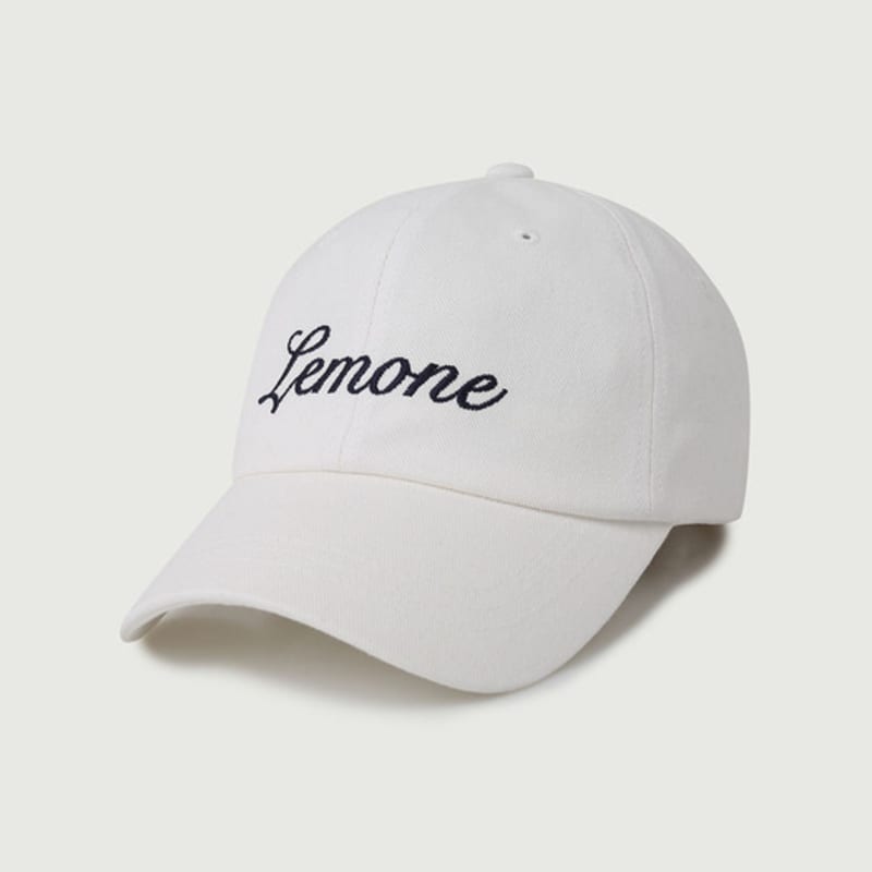 

Lemon lemon logo cap - white withe