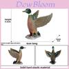 Animal Model Toy Plastic Duck Figurine For Childs Educational Play