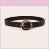 Summer Stylish Casual Belt With Metal Pin Buckle Suitable For Womens Jeans