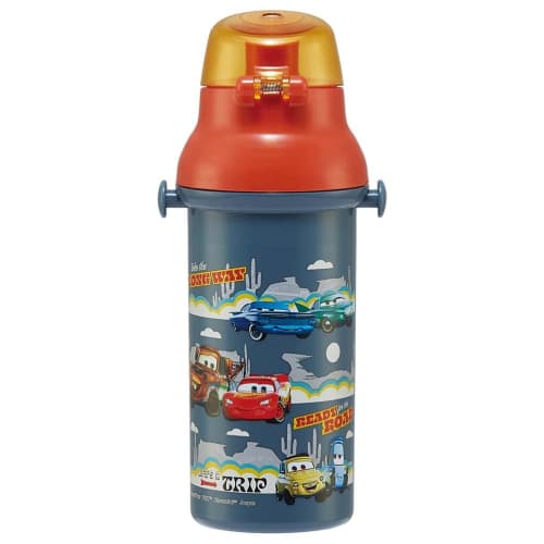 Skater Water Bottle Disney Cars 24 480ml Children's Antibacterial Plastic Child Friendly Lightweight Made In Japan PSB5SANAG-A
