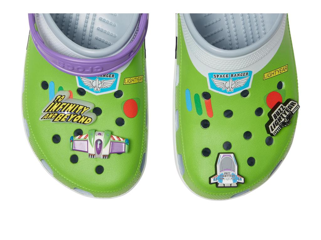 Toy Story Buzz Lightyear Classic Clog Blue 22cm [Crocs] Sandals, Gray,