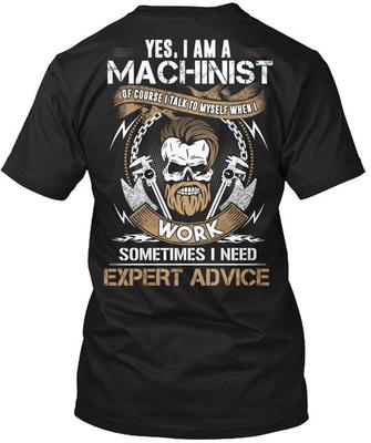 Camiseta para Maquinista Feita nos EUA Tamanho S a 5XL Camiseta Unissex