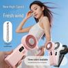 Portable USB Rechargeable Mini Handheld Fan with Folding Design and Silent Operation
