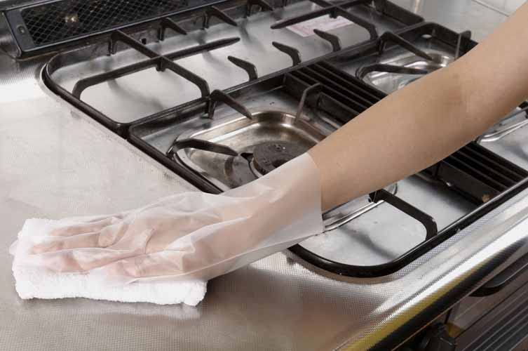 Showa Glove Sanitation Law Nice Hand Clean Hands Disposable 100 Gloves per Size [Food Compliant] Gloves, Polyethylene, Box, S, Semi-Transparent