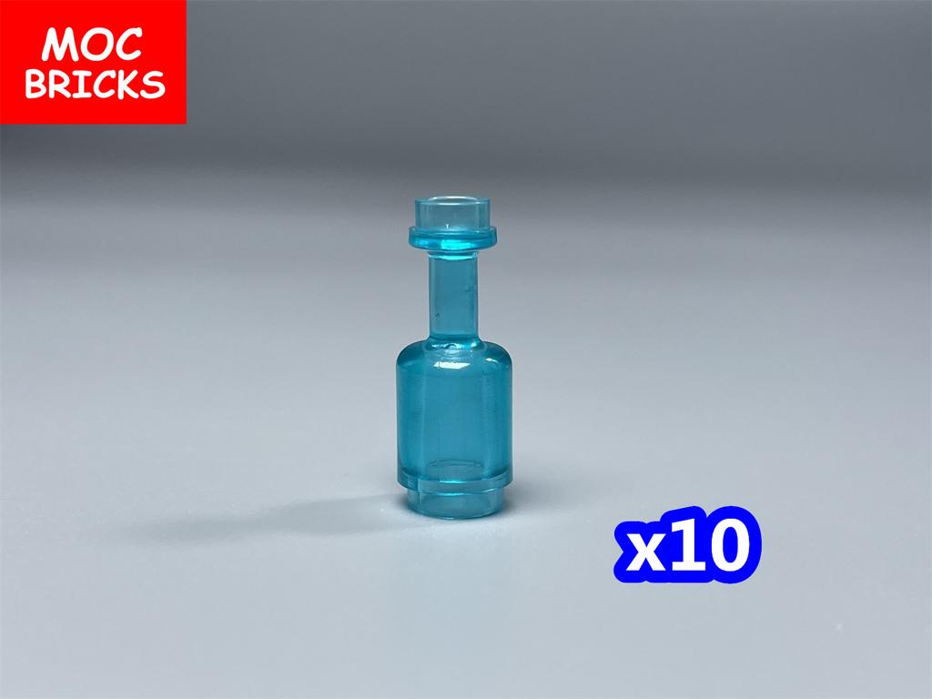 MOC Bricks DIY City Figures Parts Wine Drink Bottle Cup Building Block Mini Printed Bricks 95228 Supermarket Friends Toys