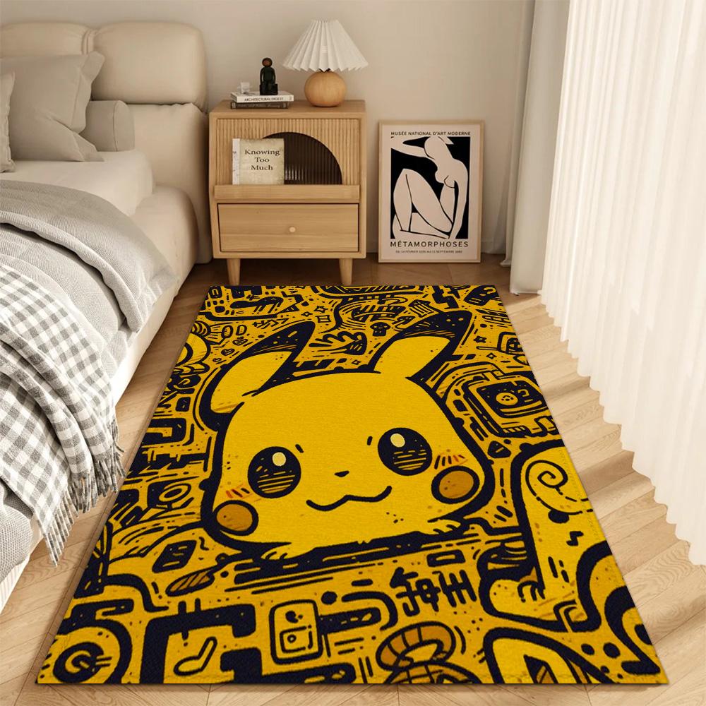 Decoration Rug Mat Bedroom Carpet Room Carpet P-pikachu Home Rugs Doormat Entrance Door Mats Carpets Choice Foot Bath Kitchen