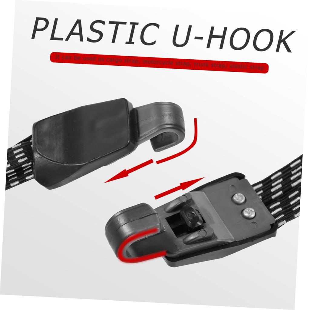 LEDmomo 2 Pcs Bicycle Chest Webbing Bike Binding Device Rear Rack Fastener Chest Luggage Belt Suitcase Cargo Tightening Rope Pedal