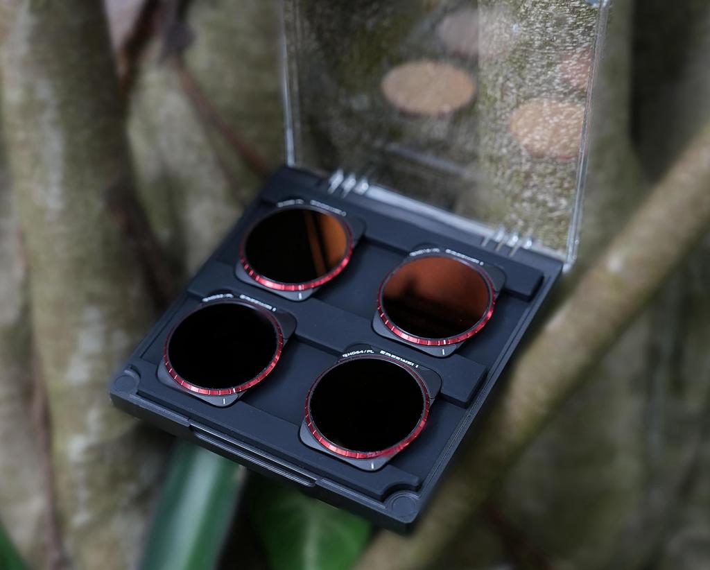 Freewell ND Filter for DJI Air 3 PL Filter Shading Lens Polarizing Variable PL Filter Shutter Speed Adjustment Water Surface Visualization ND8/PL