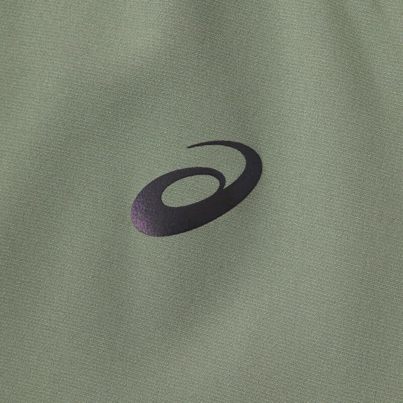 Asics Veste Décontractée à Capuche et Logo Réfléchissant pour Homme Veste Vert Militaire 2011D070-020