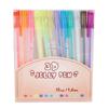 3D Gel Ink Pens Set 12 Colors for Writing Drawing 1.00mm Tips with Cap Clamp Art Craft Supplies