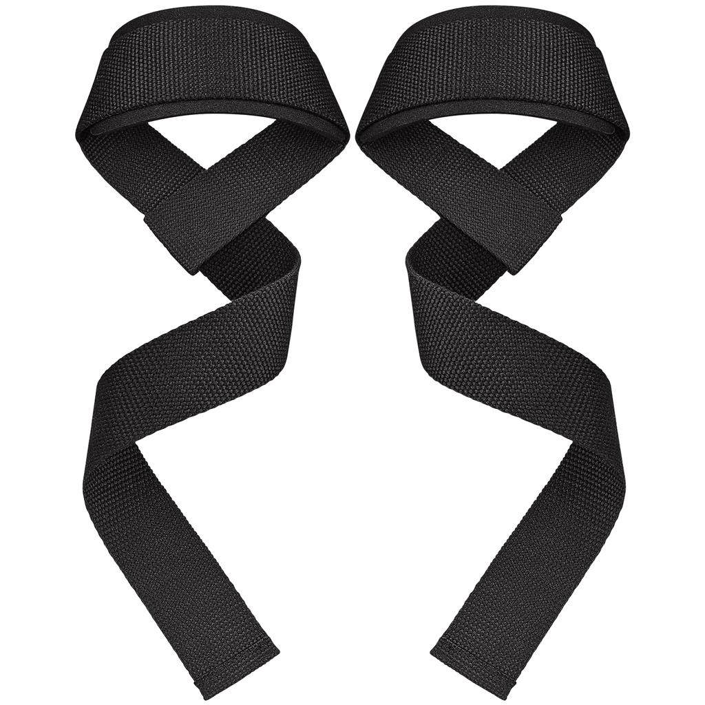 1Pair Non-slip Weightlifting Wrist Strap Adjustable Gym Dumbbell Workout Weights Lifting Straps Wrist Support Grip Band Exercise 1