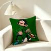 G-Gaston Lagaffe Comic Square Double-Sided printed Pillow Case Bedroom Bedside Pillow Sofa Cushion Cover