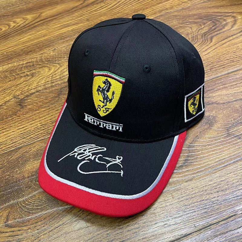 Für Ferrari 488 812 296 F8 R Stickerei Baseballkappe Schirmmütze Herrenhut Damenmütze Mann Hut Sonne Outdoor Sommer Sportkappen