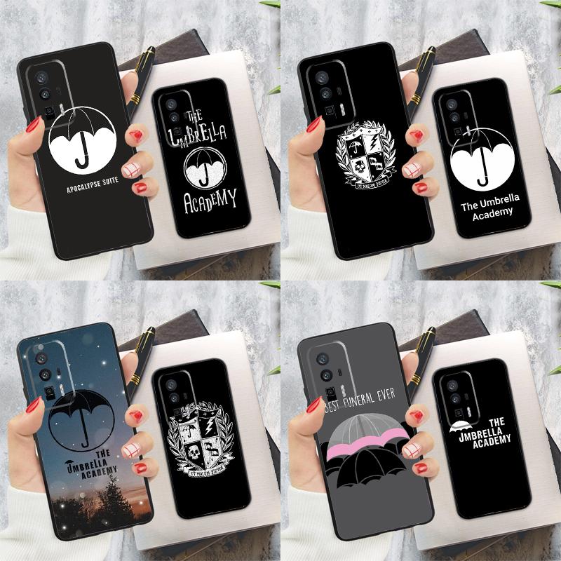 Umbrella Academy Logo Case For Xiaomi 14T Pro 13T 12T 11T 13 14 Ultra POCO X6 Pro M6 X3 X5 M5s F3 F5 F6 Cover
