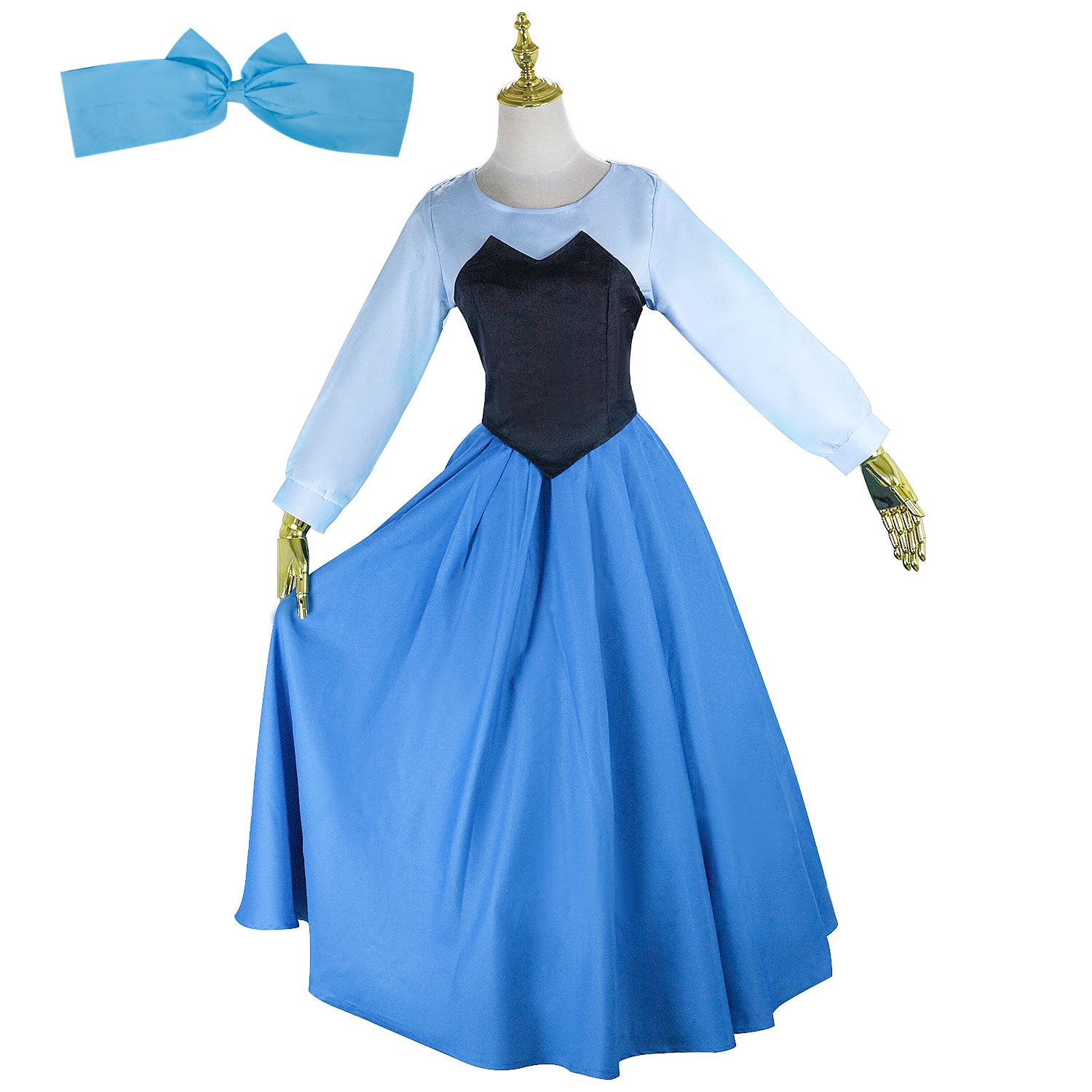 

Ariel Mermaid Princess Hanfu Cosplay Costume for Women M