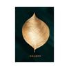 Black Gold Leaves Art Canvas Paintings Modern Plants Flowers Posters and Prints Wall Pictures for Living Room Wall Decor Cuadros