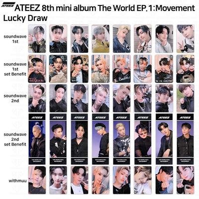 8th Mini Album The World EP.1 Movement Lucky Draw Photocard SW Withmuu