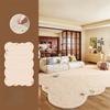 Large Area Bedroom Decor Plush Carpet Cream Style Carpets for Living Room Thick Washable Study Floor Mat Fluffy Soft Bedside Rug