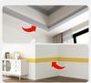 1pc 2.3m/9.2m DIY Waterproof Ceiling Decorative Strip Self Adhesive Wall Trim Line Wall Border Home Decoration Wall Stickers