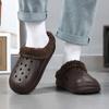 Mode Herenslippers Toegevoegd Katoen Schoenen voor Heren Slippers Zacht en Comfortabel Antislip Ventilerend Slijtvast Plateauschoenen Unisex