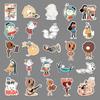 50 Cute Hilda Cartoon Stickers: Waterproof Decoration for Suitcases, Phone Cases, Notebooks, and More.