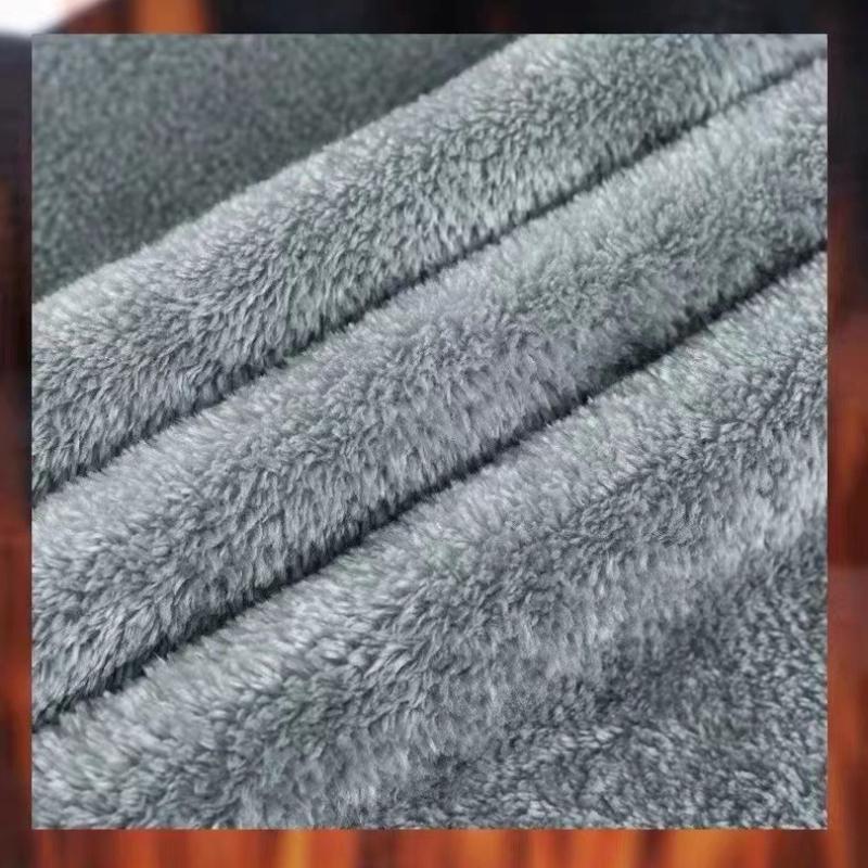 Women's High Waist Wide Leg Jeans Winter Thickened Fleece Lined  Loose Straight Long Pants Warm Casual Denim Pants