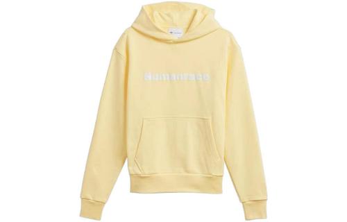 Adidas Slogan print Pullover Hoodie H46993 M жёлтый
